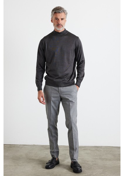 Erkek Büyük Beden Normal Kesim Yarım Balıkçı Yaka Triko Kazak fiyatları