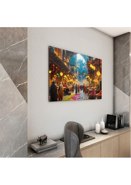 Doğa Manzaralı Cam Tablo - Istanbul - Yatay Motif 02-033 modelleri