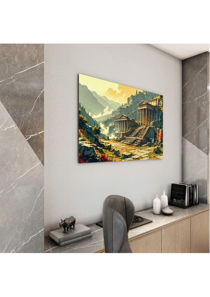 Doğa Manzaralı Cam Tablo - Anadolu - Yatay Motif 03-100 modelleri
