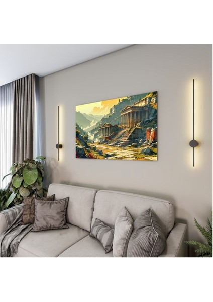 Doğa Manzaralı Cam Tablo - Anadolu - Yatay Motif 03-100 fırsatları