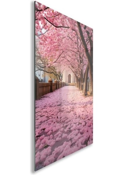 Doğa Manzaralı Cam Tablo - Karışık - Dikey Motif 01-054 fiyatları