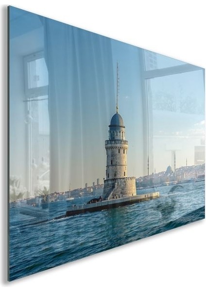 Doğa Manzaralı Cam Tablo - Istanbul - Yatay Motif 02-036 fiyatları