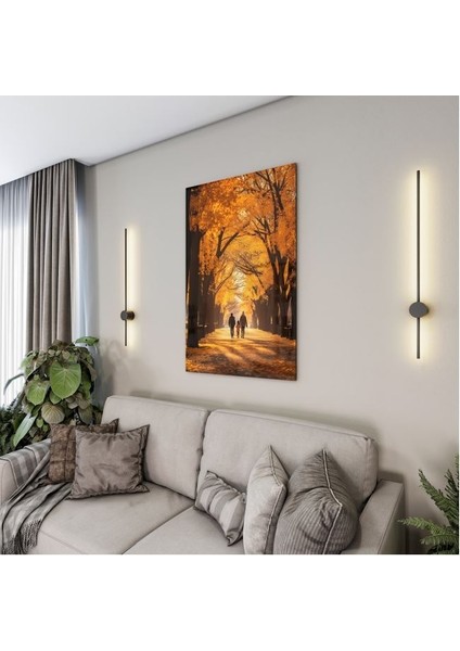 Doğa Manzaralı Cam Tablo - Karışık - Dikey Motif 01-037 fırsatları