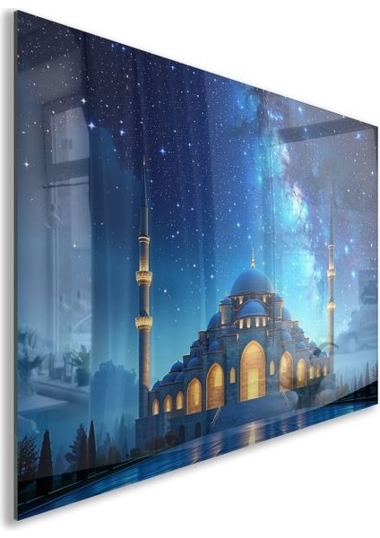 Doğa Manzaralı Cam Tablo - Istanbul - Yatay Motif 02-013 fiyatları
