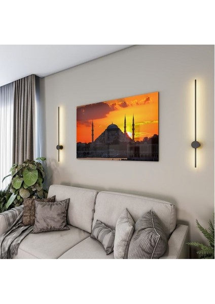 Doğa Manzaralı Cam Tablo - Istanbul - Yatay Motif 02-016 fırsatları