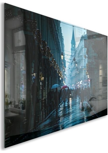 Doğa Manzaralı Cam Tablo - Istanbul - Yatay Motif 02-023 fiyatları