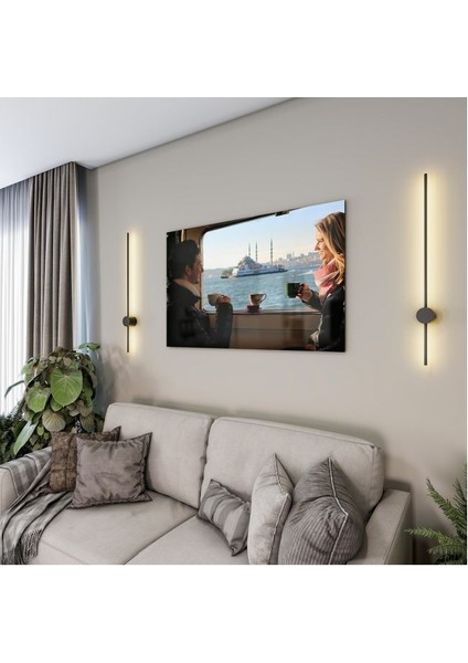 Doğa Manzaralı Cam Tablo - Istanbul - Yatay Motif 02-044 fırsatları