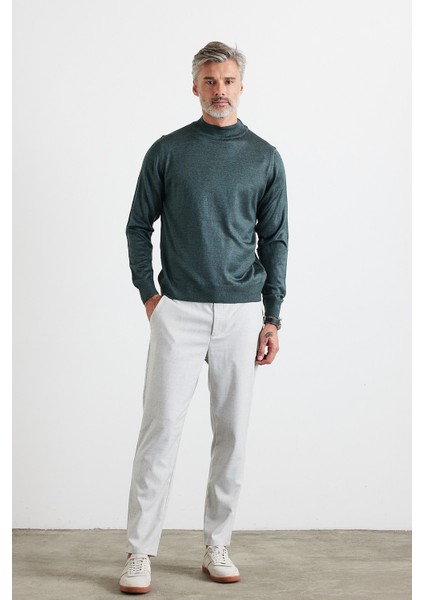 Erkek Büyük Beden Normal Kesim Yarım Balıkçı Yaka Triko Kazak fırsatları