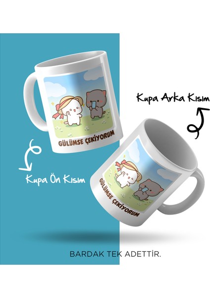 Eğlenceli ve Espirili Porselen Kupa Bardak
