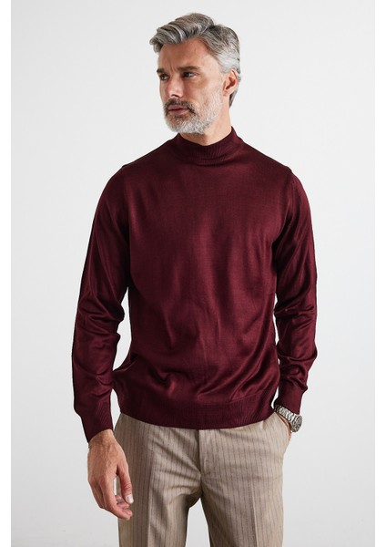 Erkek Büyük Beden Normal Kesim Yarım Balıkçı Yaka Triko Kazak fırsatları