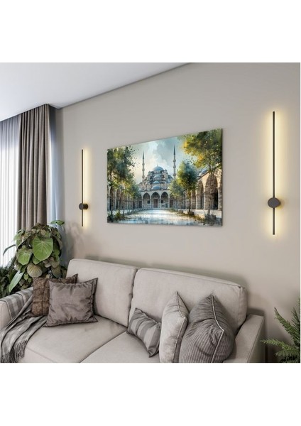 Doğa Manzaralı Cam Tablo - Istanbul - Yatay Motif 02-035 fırsatları