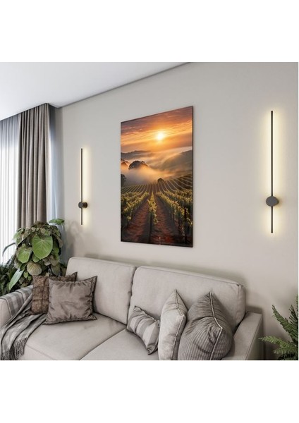 Doğa Manzaralı Cam Tablo - Karışık - Dikey Motif 01-051 fırsatları