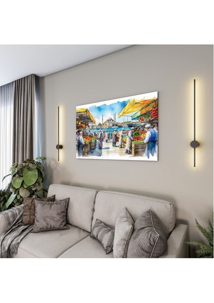 Doğa Manzaralı Cam Tablo - Istanbul - Yatay Motif 02-039 fırsatları