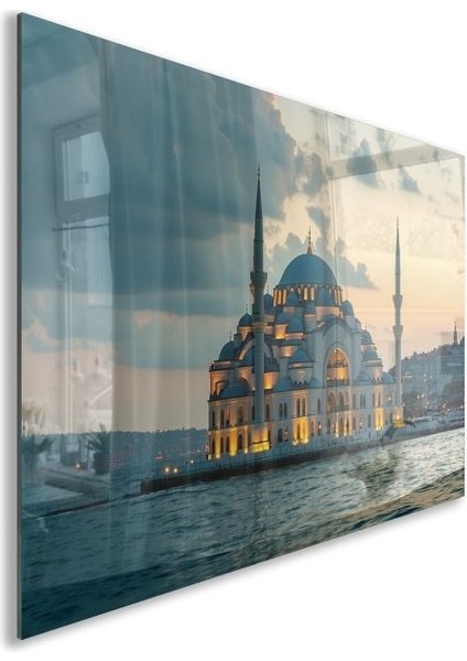Doğa Manzaralı Cam Tablo - Istanbul - Yatay Motif 02-009 fiyatları