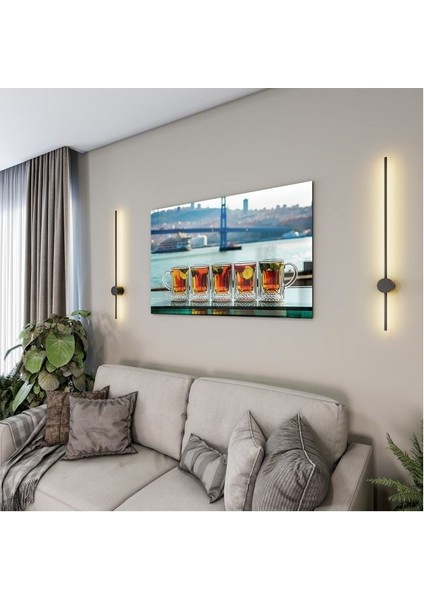Doğa Manzaralı Cam Tablo - Istanbul - Yatay Motif 02-011 fırsatları