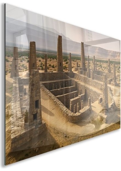 Doğa Manzaralı Cam Tablo - Anadolu - Yatay Motif 03-015 fiyatları