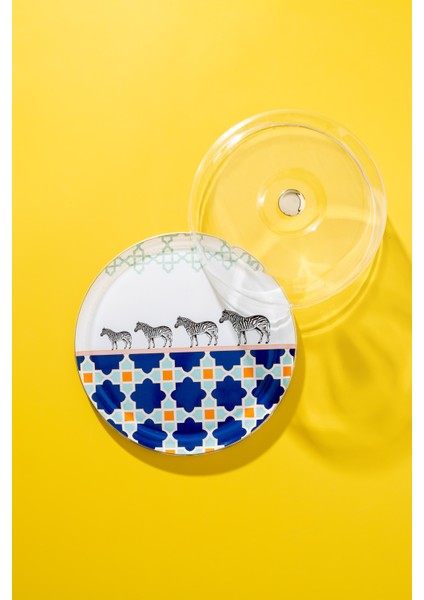 Jaolu Kek Fanusu & Pasta Tabağı (32 cm )