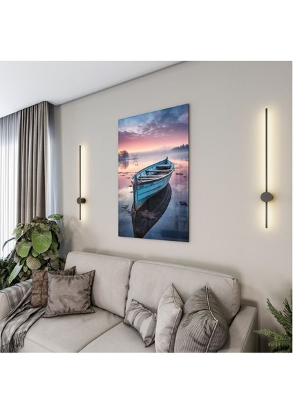 Doğa Manzaralı Cam Tablo - Karışık - Dikey Motif 01-006 fırsatları