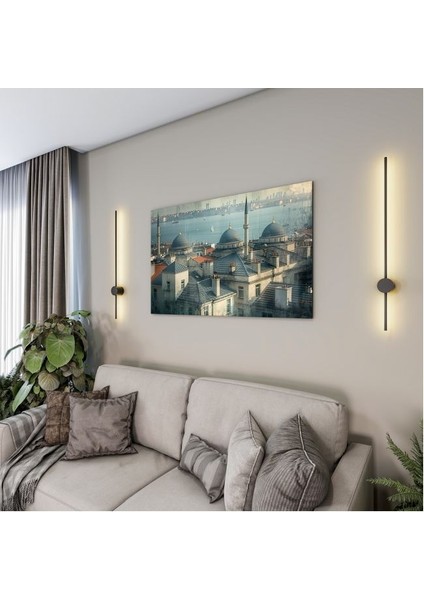 Doğa Manzaralı Cam Tablo - Istanbul - Yatay Motif 02-010 fırsatları