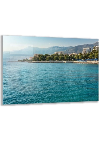 Doğa Manzaralı Cam Tablo - Anadolu - Yatay Motif 03-062