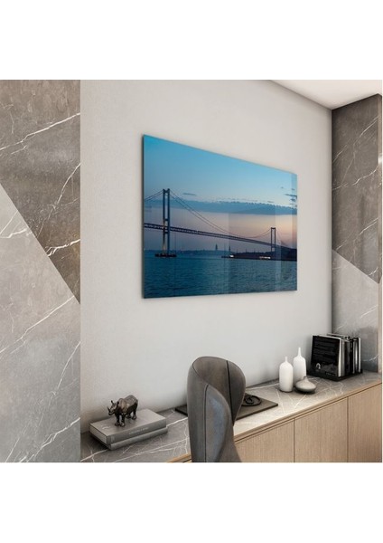 Doğa Manzaralı Cam Tablo - Istanbul - Yatay Motif 02-047 modelleri
