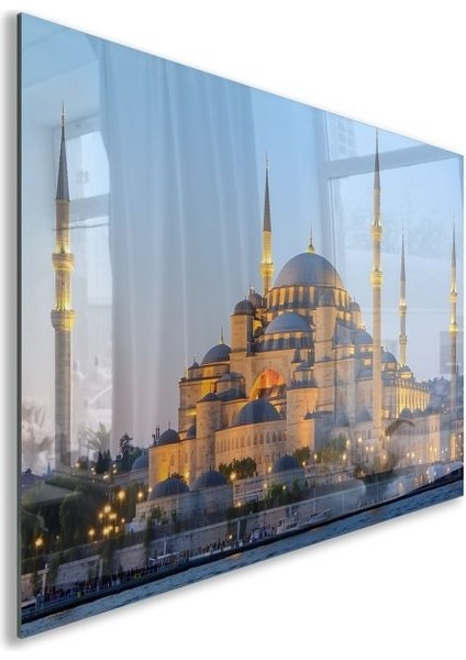 Doğa Manzaralı Cam Tablo - Istanbul - Yatay Motif 02-024 fiyatları