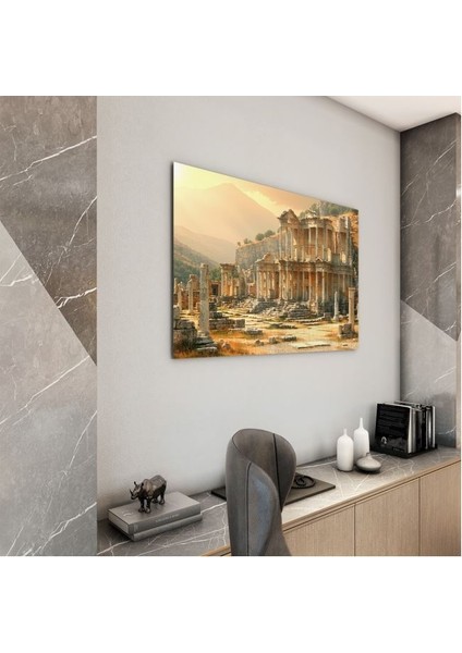 Doğa Manzaralı Cam Tablo - Anadolu - Yatay Motif 03-028 modelleri