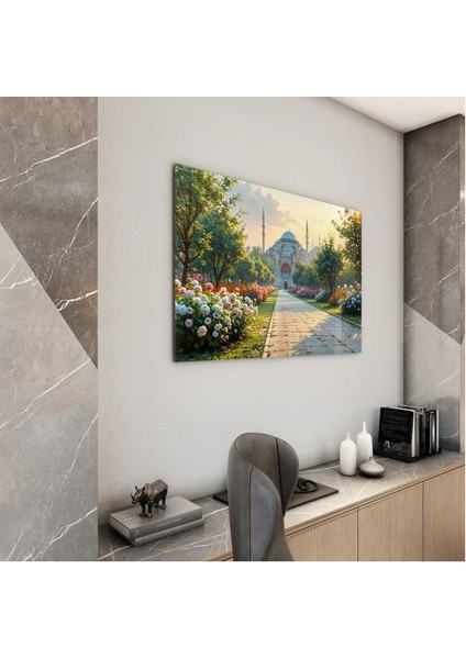 Doğa Manzaralı Cam Tablo - Istanbul - Yatay Motif 02-042 modelleri