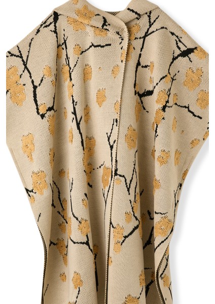 Kemik Kabartmalı Kapşonlu Kepenek fiyatları