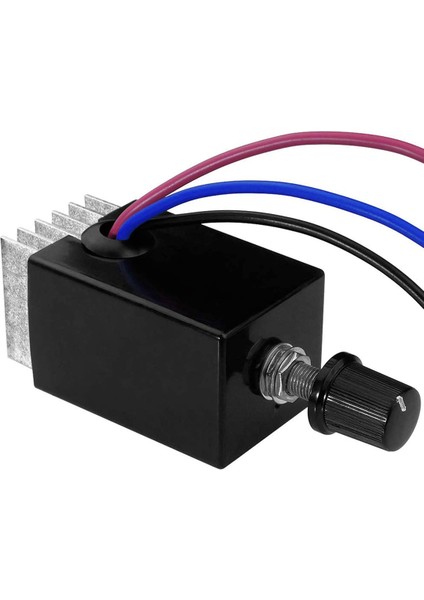 Adet Motor Hız Regülatörü Dc 12 V/24 V 10 A Motor Hız Kontrol Anahtarı Araba Kamyon Fan Isıtıcı Kontrolü (Yurt Dışından)