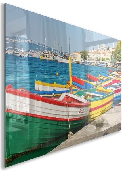 Doğa Manzaralı Cam Tablo - Istanbul - Yatay Motif 02-045 fiyatları