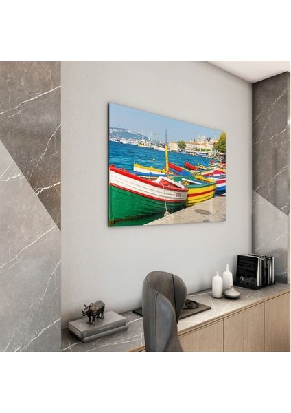 Doğa Manzaralı Cam Tablo - Istanbul - Yatay Motif 02-045 modelleri