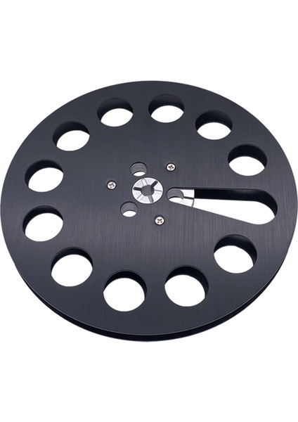 Yeni Analog Ses 7 Inç x 1/4 Inç Metal Bant Makarası -Nab Hub Açık Makara Ses Alüminyum Sarma Makarası 7 Inç (Siyah) (Yurt Dışından)