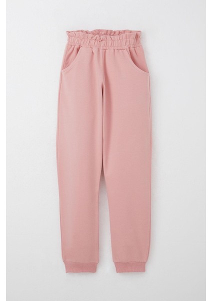 Kız Çocuk Eşofman Takım Taş Işlemeli Kalp 4-9 Yaş, Gülkurusu modelleri