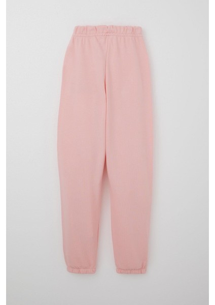 Kız Çocuk Alt Bağcık Aksesuarlı Beli Paçası Lastikli 9-14 Yaş, Pembe fiyatları