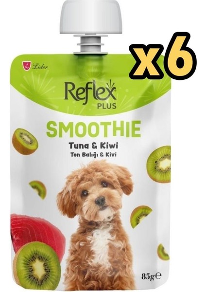 Smoothie Ton Balıklı ve Kivili Likt Köpek Ödülü 85 gr x 6 adet