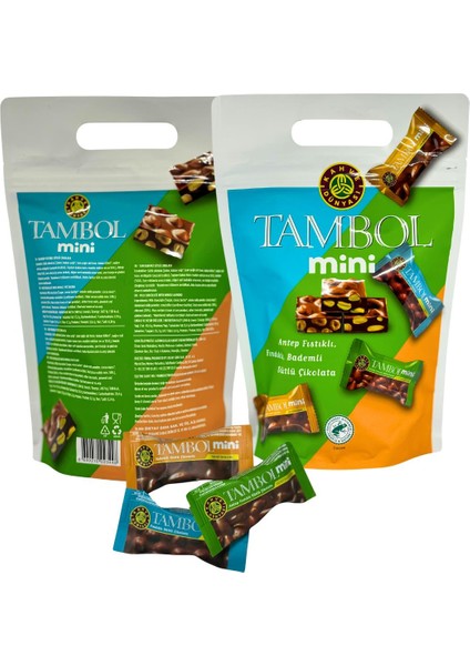 Mini Tambol Zipper Mix Paket 13 gr x 18 Adet x 5 Paket