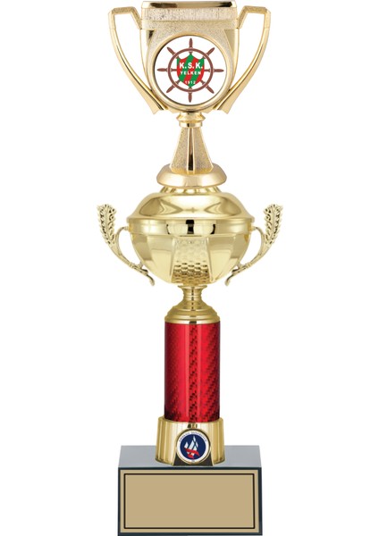 - Figürlü Kupalar - Kupa Figürlü Kupalar FG-054 C - 41 cm