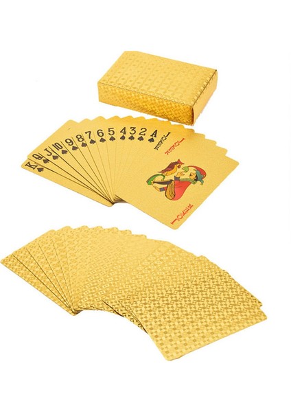 Altın Kaplama Iskambil Oyun Kartı fiyatları