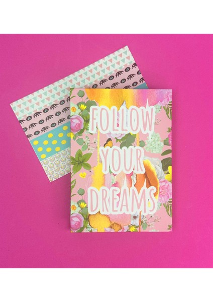 Renkli Follow Your Dreams Mini Albüm fiyatları