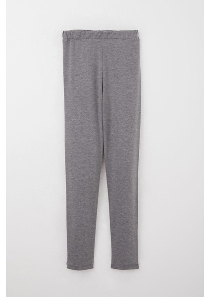 Kız Çocuk Taytlı Takım Çiçek & Simli Kelebek Baskılı 4-8 Yaş, Beyaz modelleri