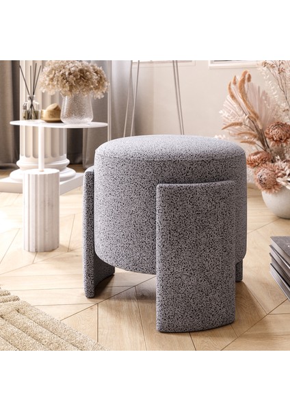 ASH 3 Ayaklı Minimalist Puf, Oturma Odası, Antre Puf