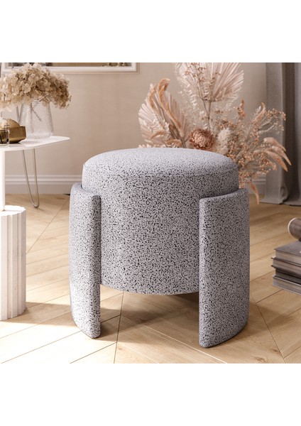 ASH 3 Ayaklı Minimalist Puf, Oturma Odası, Antre Puf