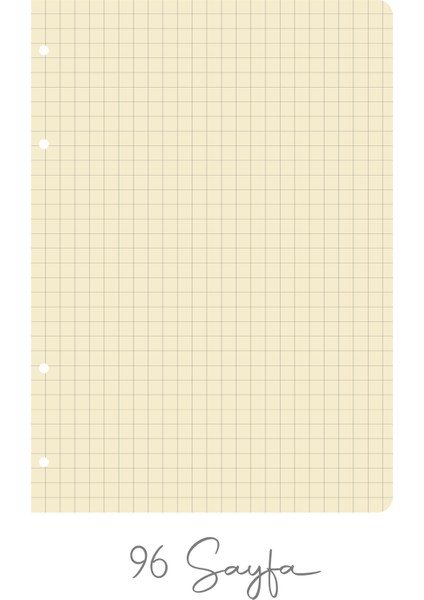Ringo Defter Yedeği A5 96 Sayfa 100 Gram Ivory Kareli modelleri