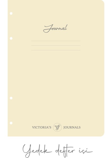 Ringo Defter Yedeği A5 96 Sayfa 100 Gram Ivory Noktalı