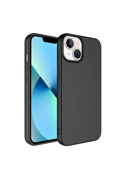 Apple Iphone 14 Plus Kılıf Yumuşak Doku ve Kadife Dolgulu Clay Premium Silikon Kapak