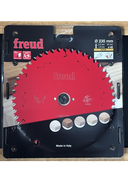 235X2,8X1,8X30 Z:48 El Tipi Daire Testere Makineleri İçin Ahşap Kesim Testere (FR20W 005H)