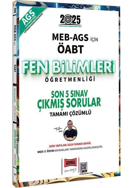 Yargı 2025 Meb Ags Öabt Fen Bilimleri Öğretmenliği Son 5 Sınav Çıkmış Sorular