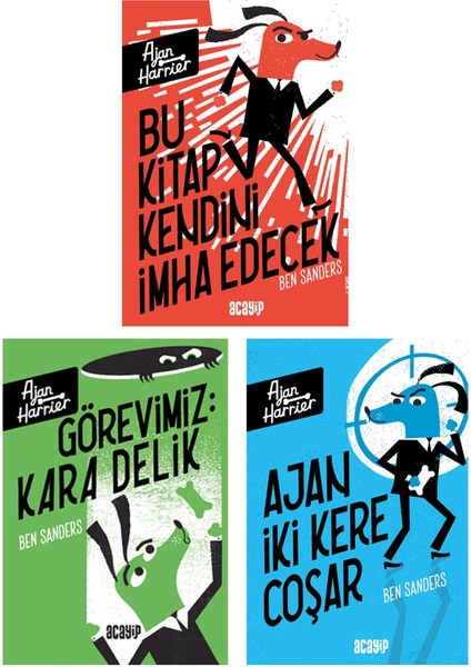Kara Delik/ajan Iki Coşar/bu Kitap Kendini Imha Edecek