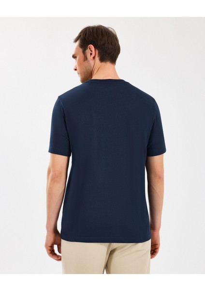 M Lightweight Graphic Tee T-Shirt Erkek Lacivert Tshirt S2510169-410 modelleri